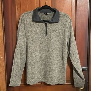 M’s Eddie Bauer 1/2 zip, size M